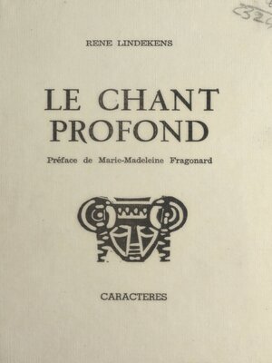 cover image of Le chant profond